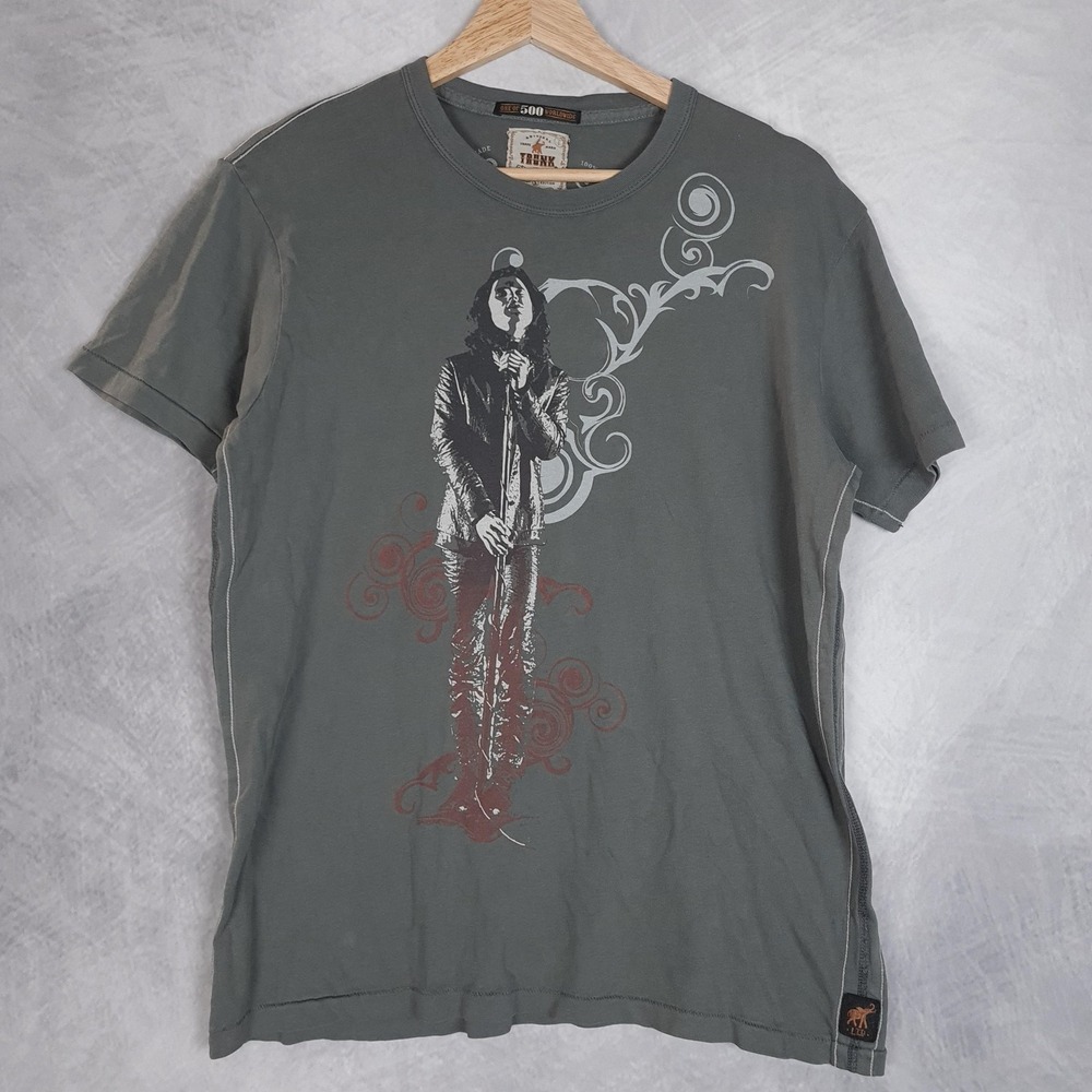 Trunk LTD Shirt Mens Small Gray Music Graphic Tee One Of 500 Limited Edition